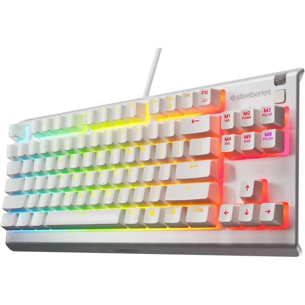 Клавіатура STEELSERIES Apex 3 TKL UA White (64819)