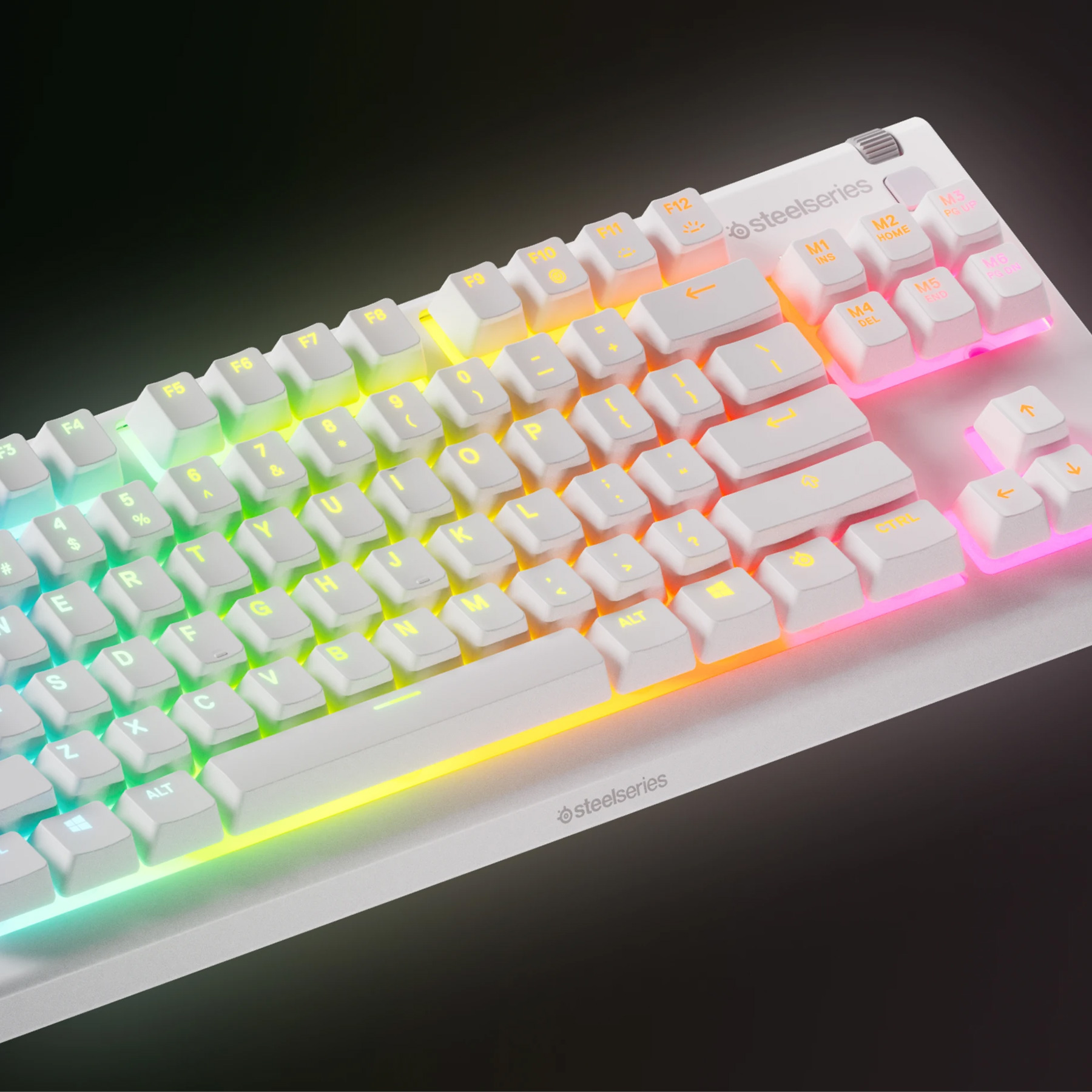 Клавіатура STEELSERIES Apex 3 TKL UA White (64819)