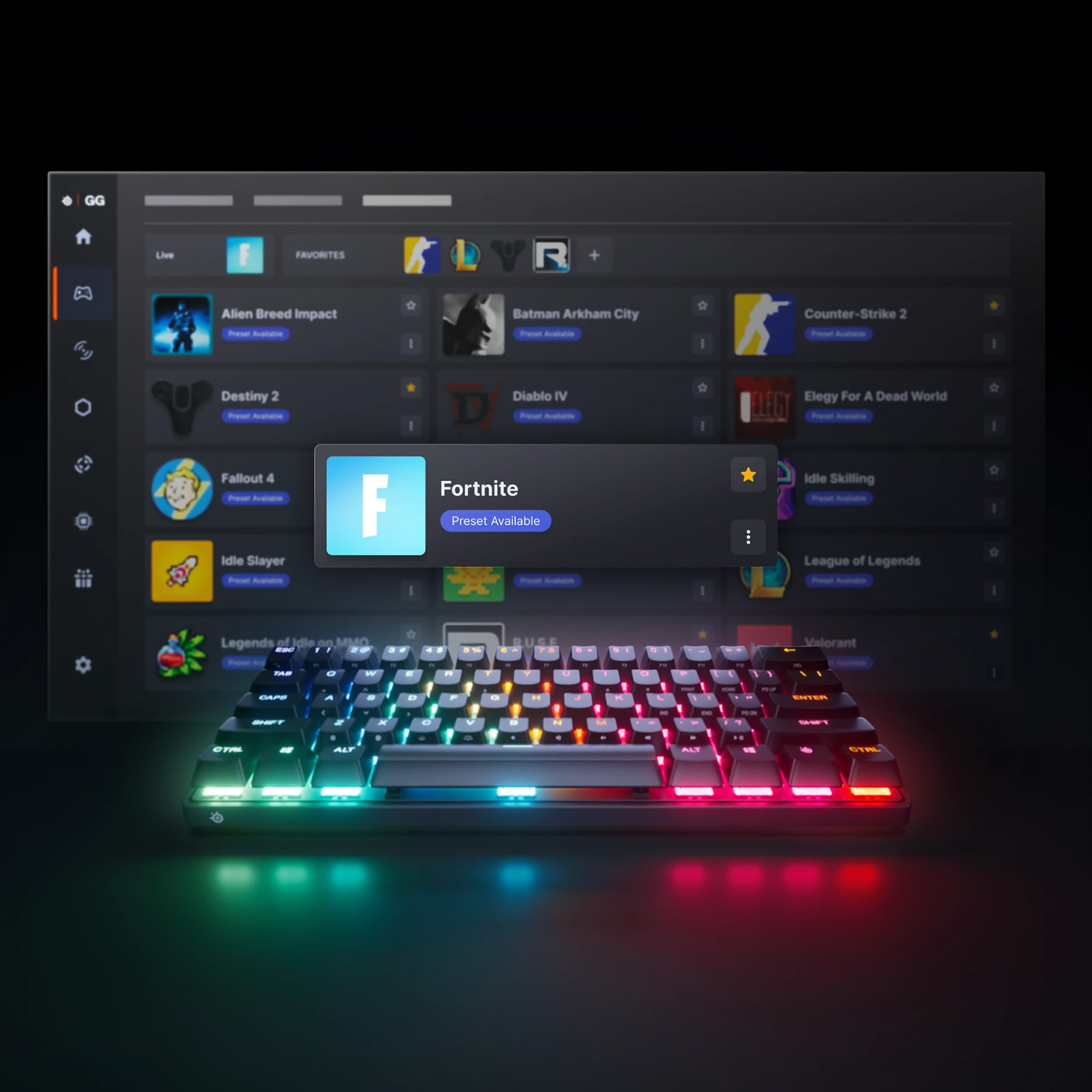 Клавіатура STEELSERIES Apex Pro Mini Gen 3 UA (64913)