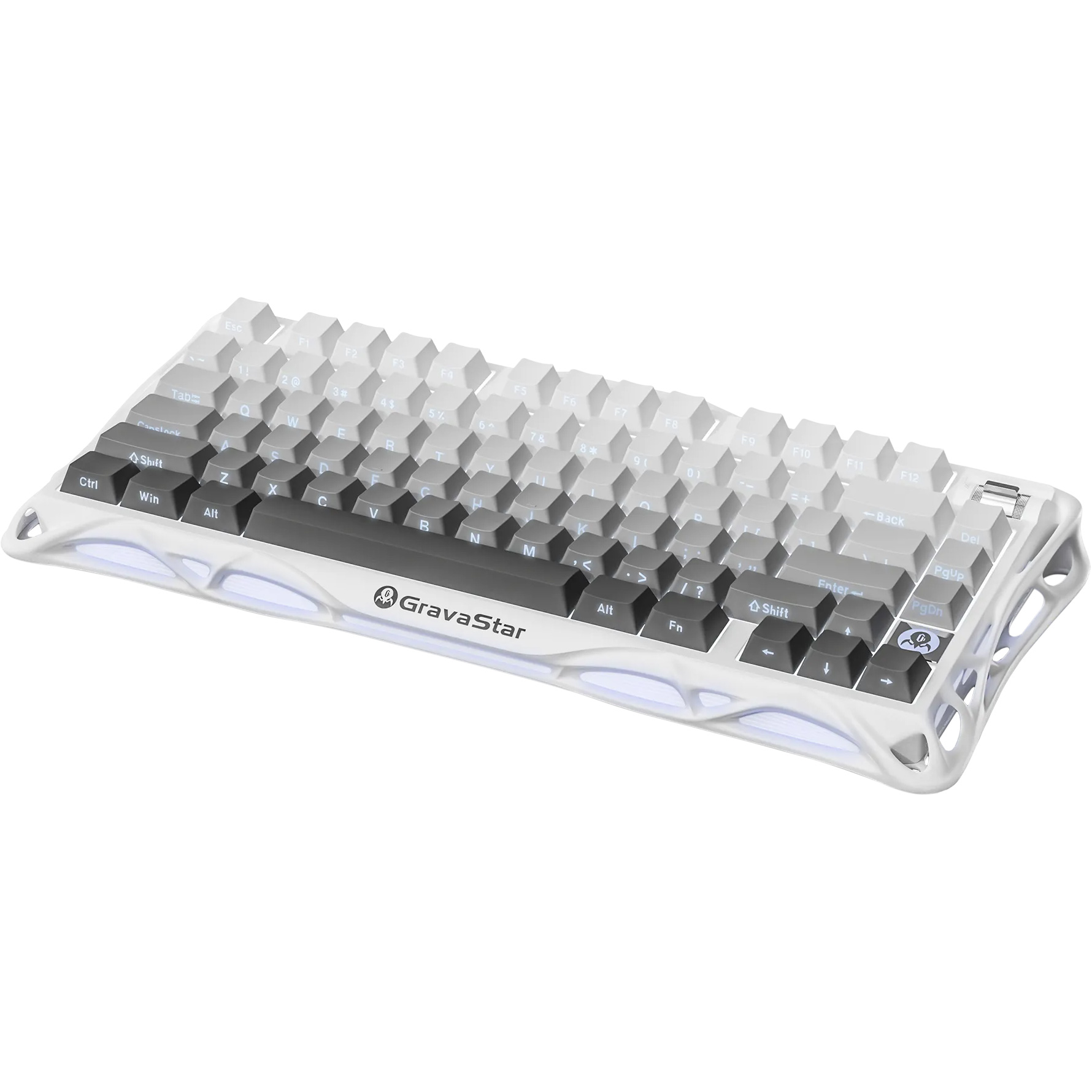 Клавиатура беспроводная GRAVASTAR Mercury K1 Gradient White