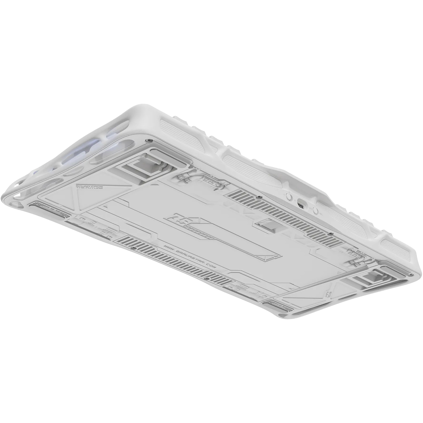 Клавиатура беспроводная GRAVASTAR Mercury K1 Gradient White
