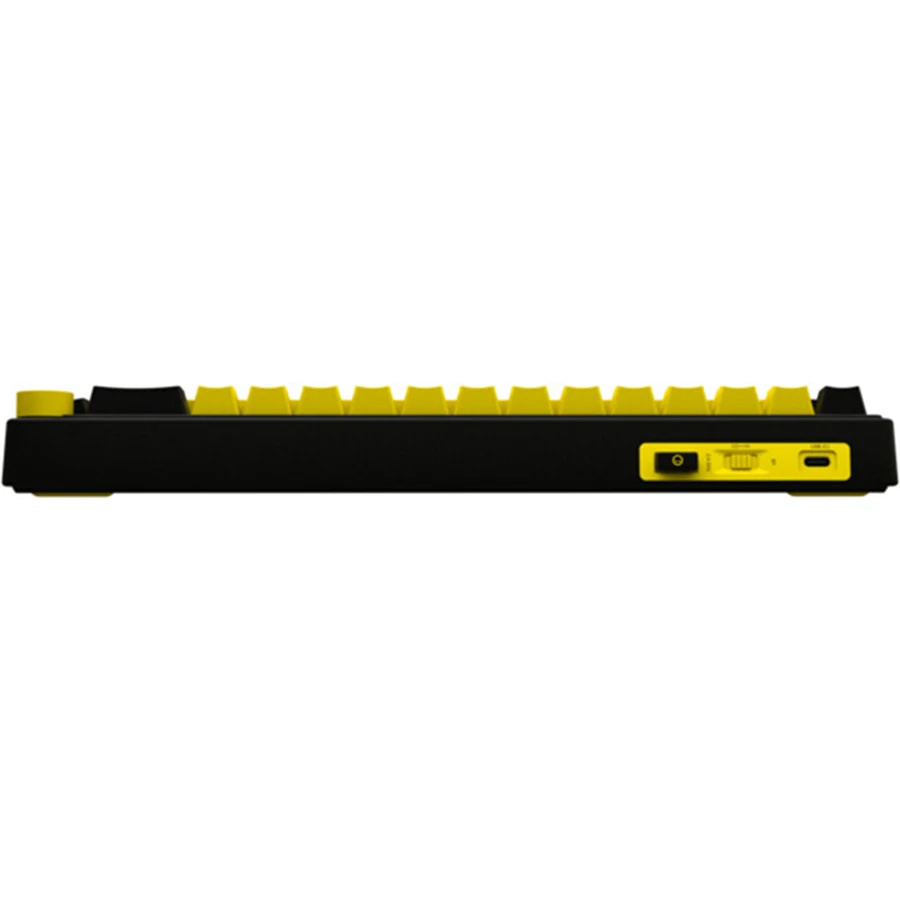 Клавіатура бездротова LORGAR KBP70MW Black/Yellow (LRG-KBP70MW-YL-US)