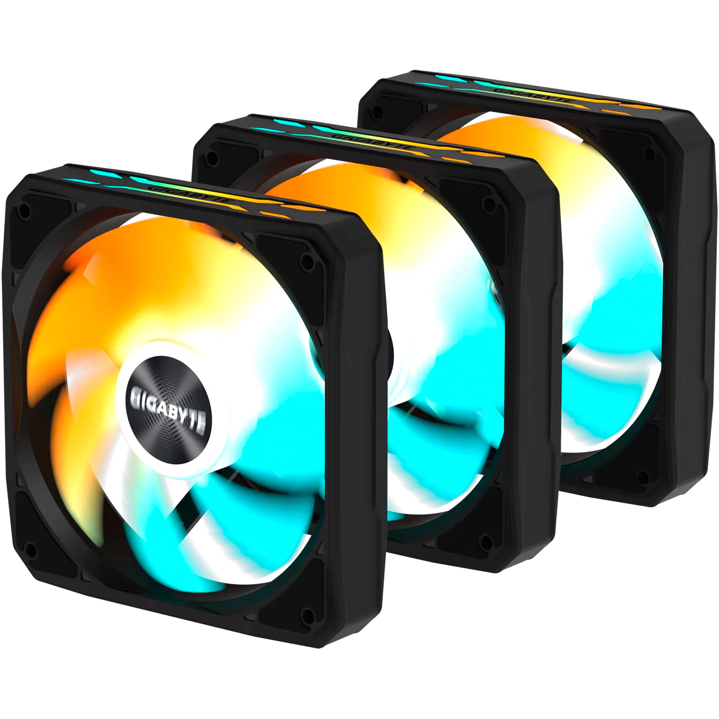 Комплект вентиляторів GIGABYTE EZ Chain Fan 120 Black 3-Pack