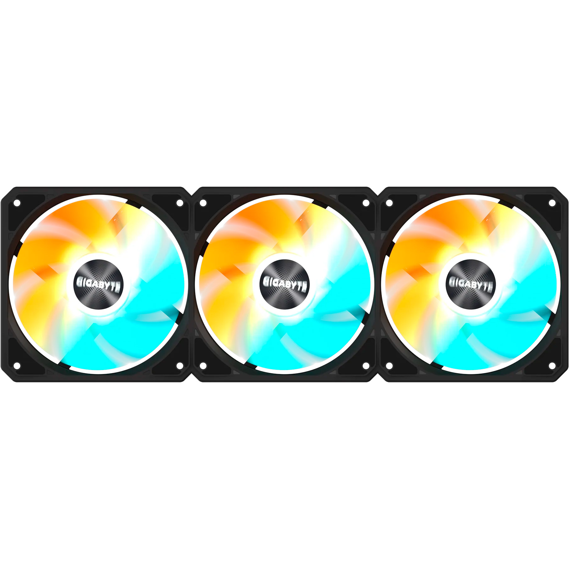 Комплект вентиляторів GIGABYTE EZ Chain Fan 120 Black 3-Pack