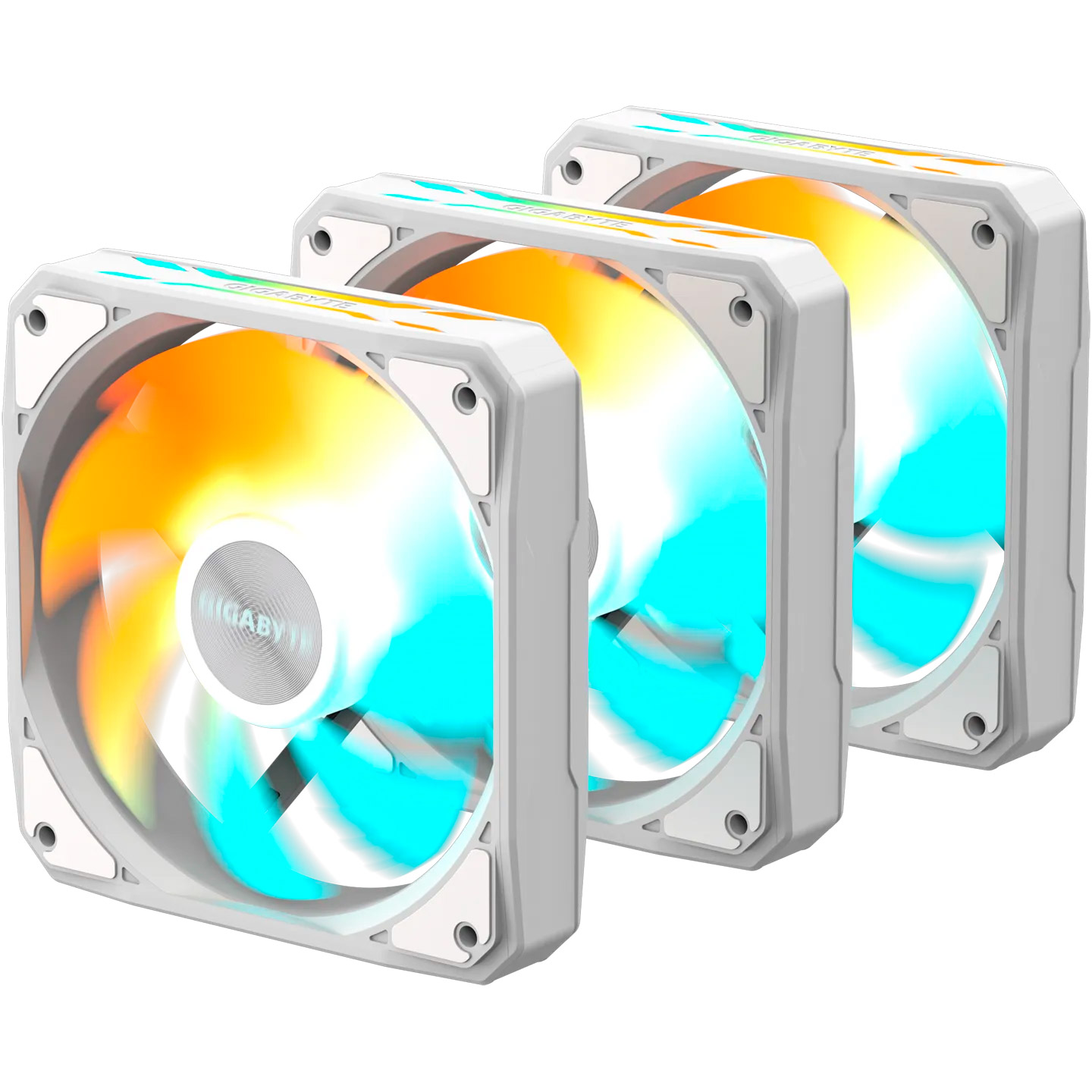 Комплект вентиляторів GIGABYTE EZ Chain Fan 120 Ice White 3-Pack
