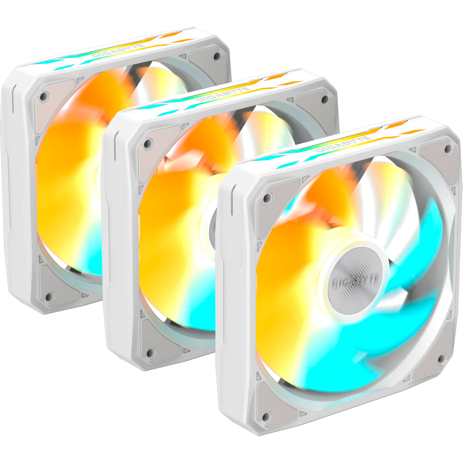 Комплект вентиляторів GIGABYTE EZ Chain Fan 120 Ice White 3-Pack