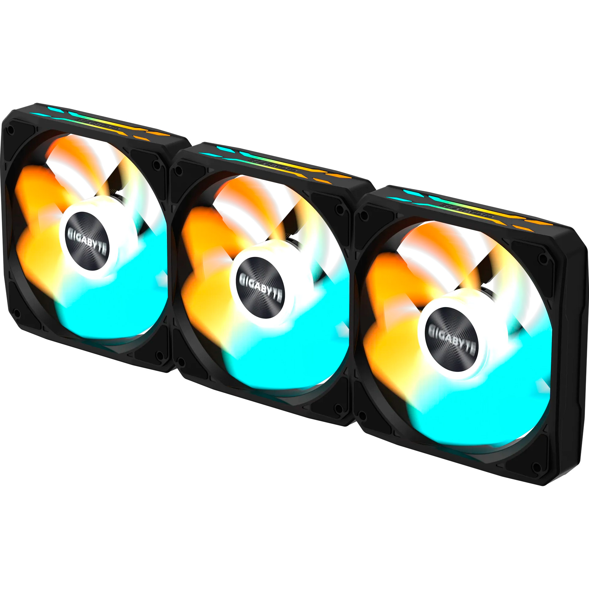 Комплект вентиляторов GIGABYTE EZ Chain RVS Fan 120 Black 3-Pack