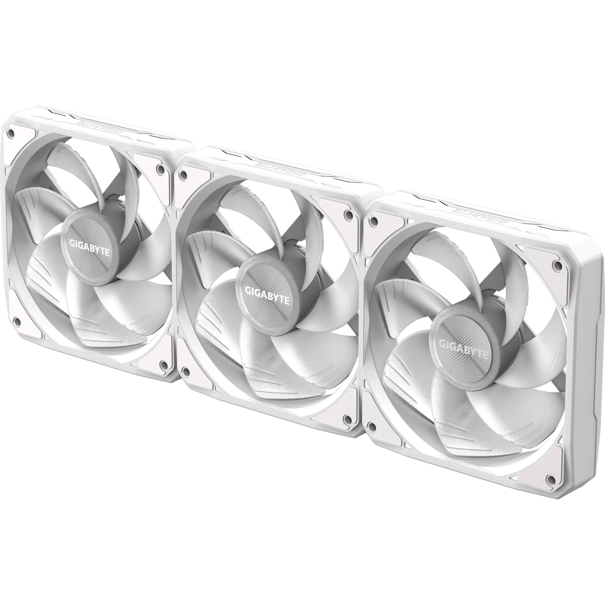 Комплект вентиляторов GIGABYTE EZ Chain RVS Fan 120 Ice White 3-Pack