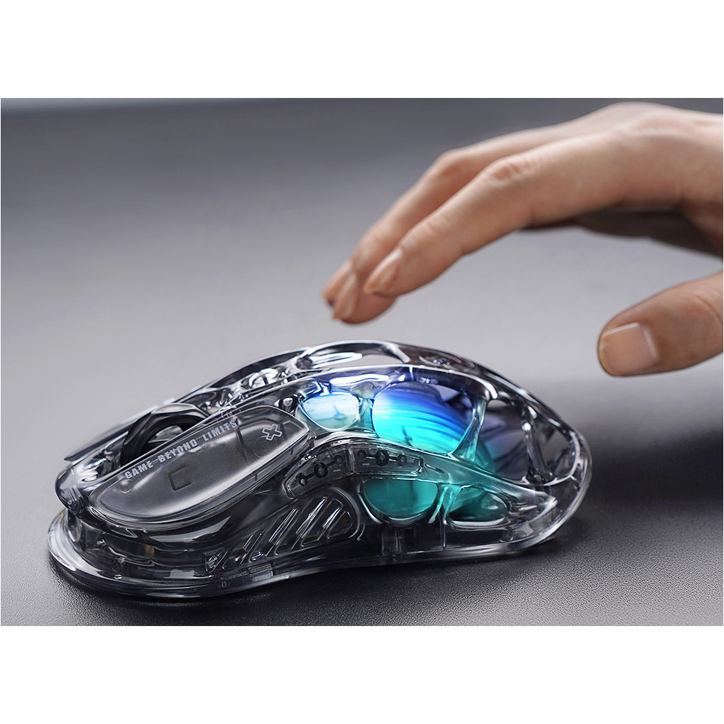 Мышь игровая GRAVASTAR Mercury M2 Transparent Black