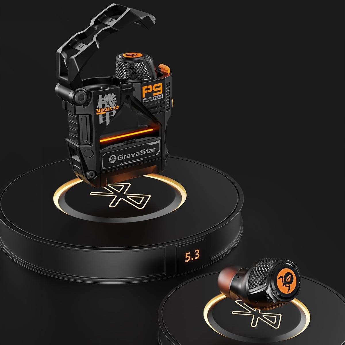 Наушники GRAVASTAR Sirius Plus Black