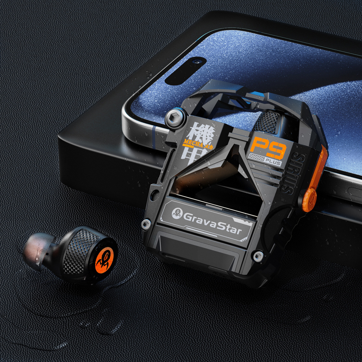 Наушники GRAVASTAR Sirius Plus Black