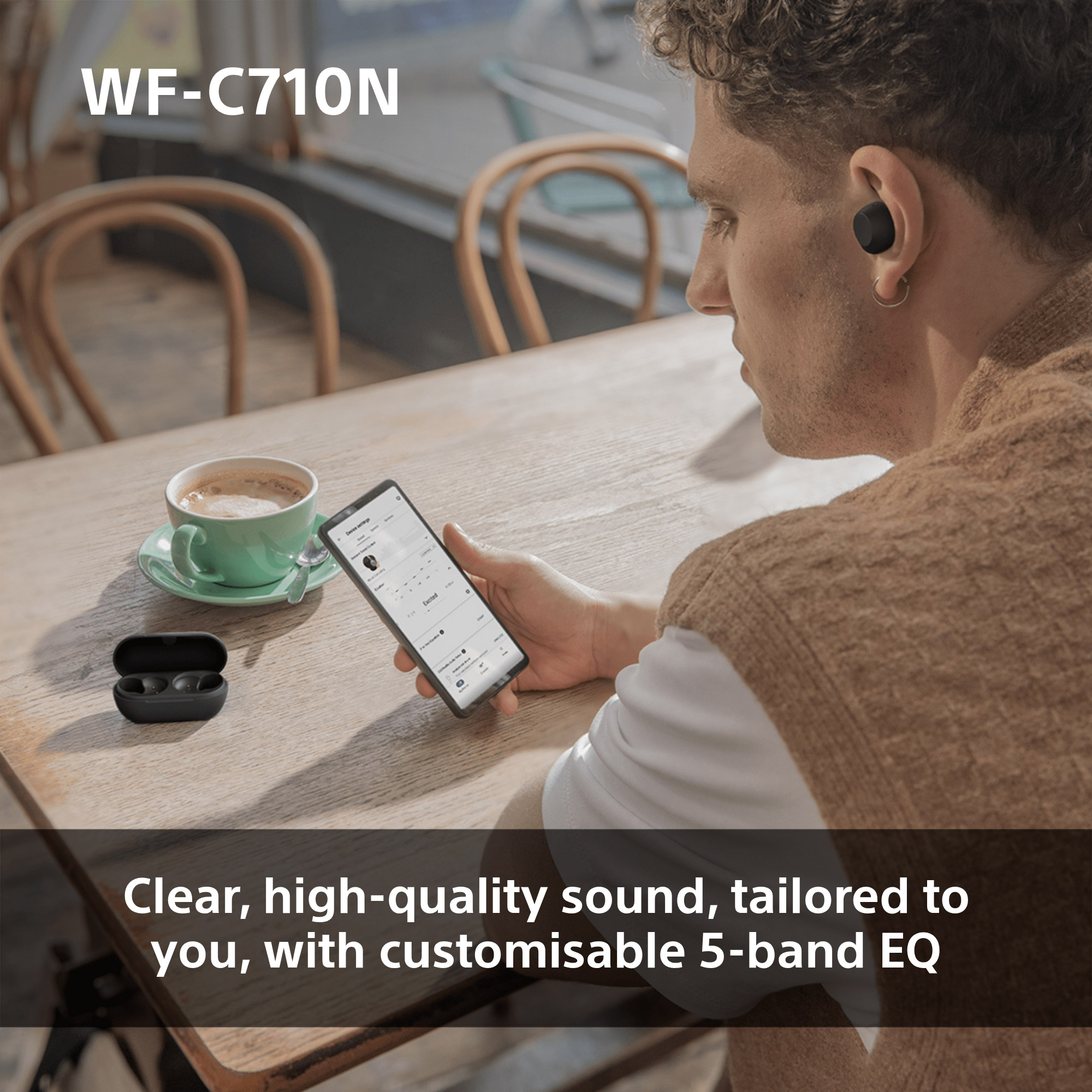 Наушники SONY WF-C710N Black (WFC710NB.E)