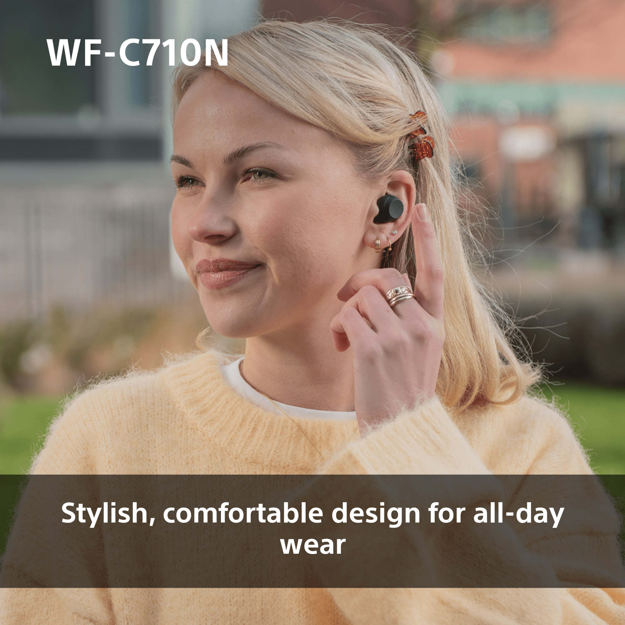 Наушники SONY WF-C710N Black (WFC710NB.E)