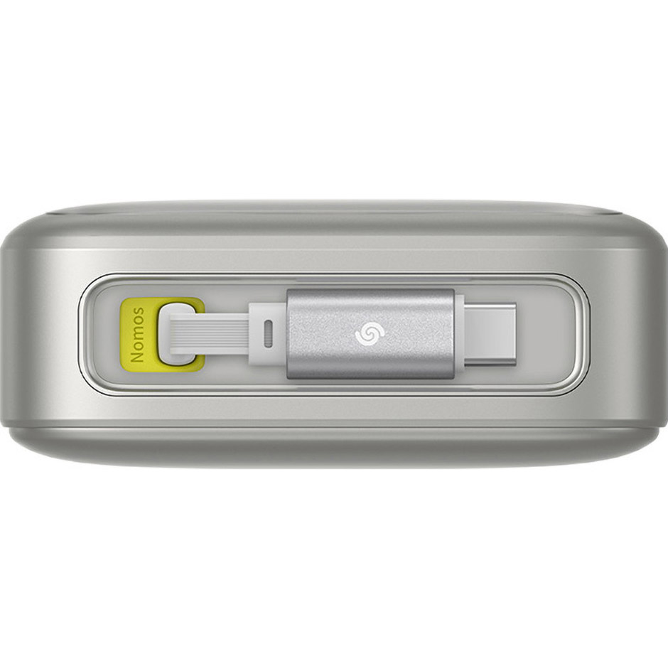 Повербанк BASEUS Free2Pull Power Bank with Retractable USB-C Cable 65W 20000mAh Lunar Gray (P10073700843-00)