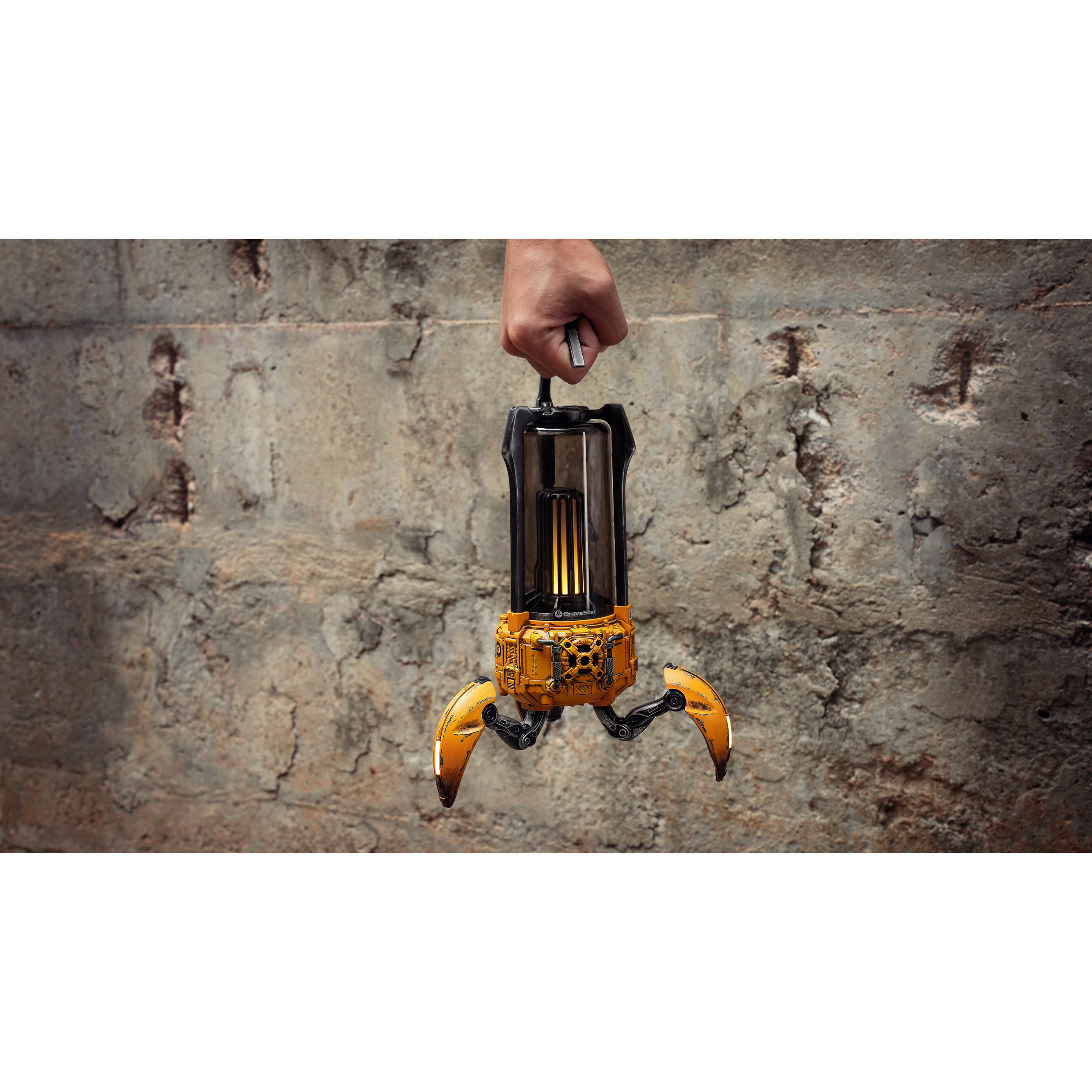 Портативная колонка GRAVASTAR Supernova War-Damaged Yellow (GRAVASTARG5_YLW)