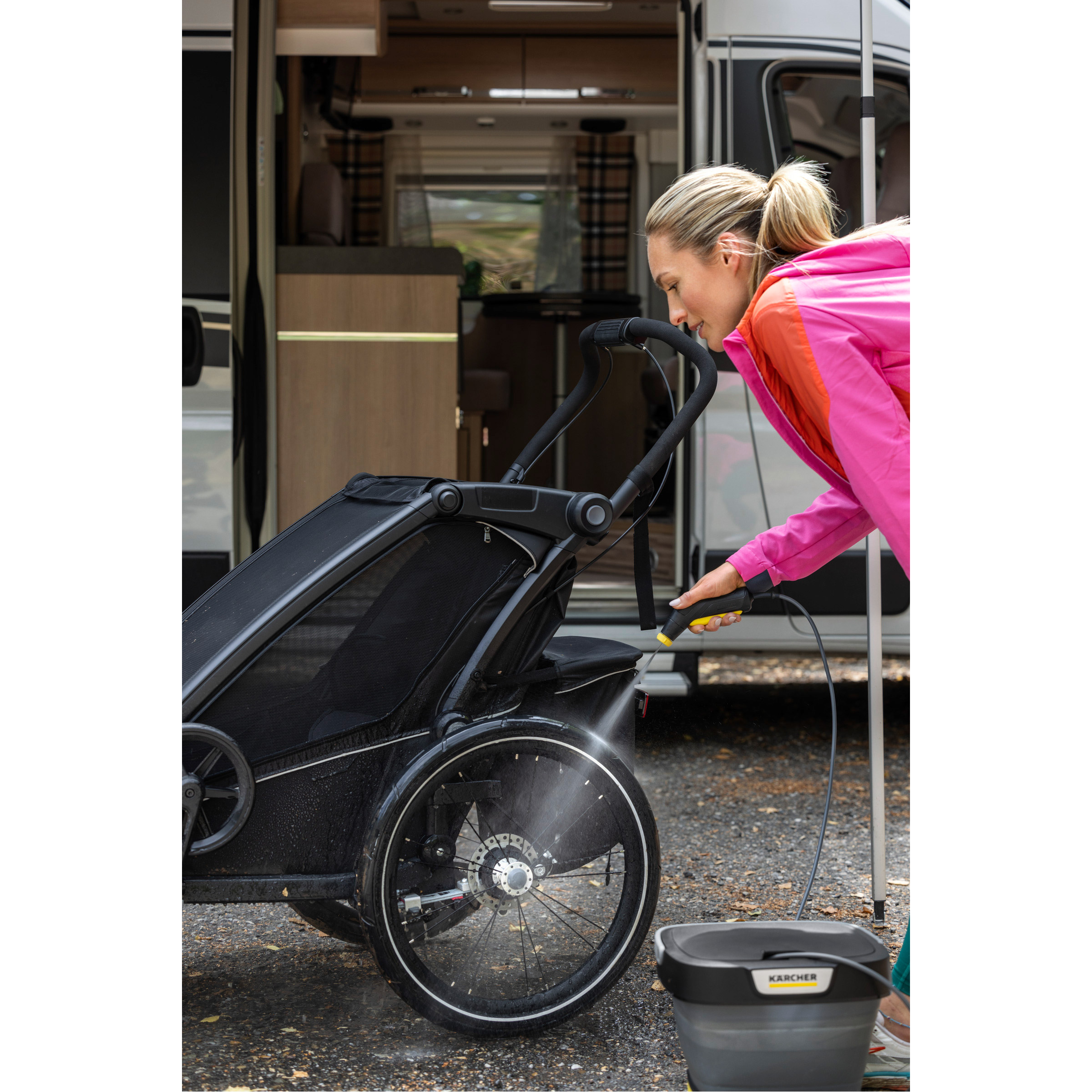 Портативная минимойка низкого давления KARCHER OC 3 Foldable (1.599-300.0)