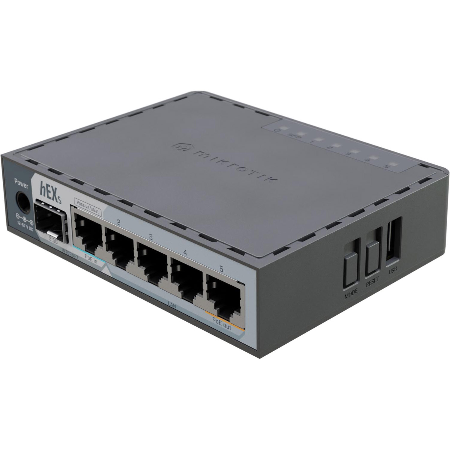 Роутер MIKROTIK hEX S (2025) (E60IUGS)