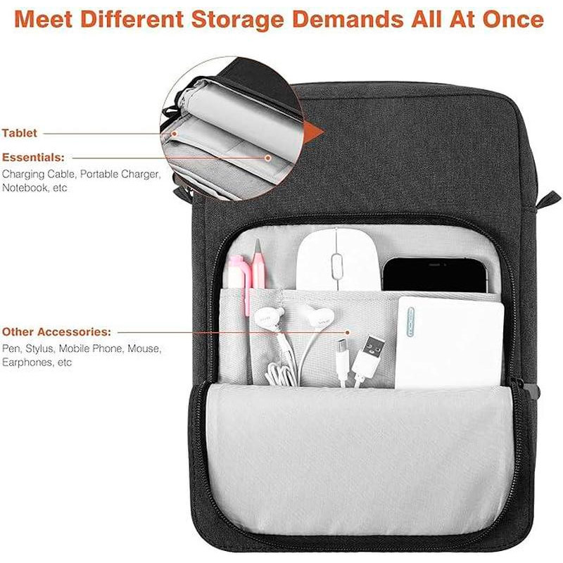 Сумка наплечная BUBM Laptop Bag S Black