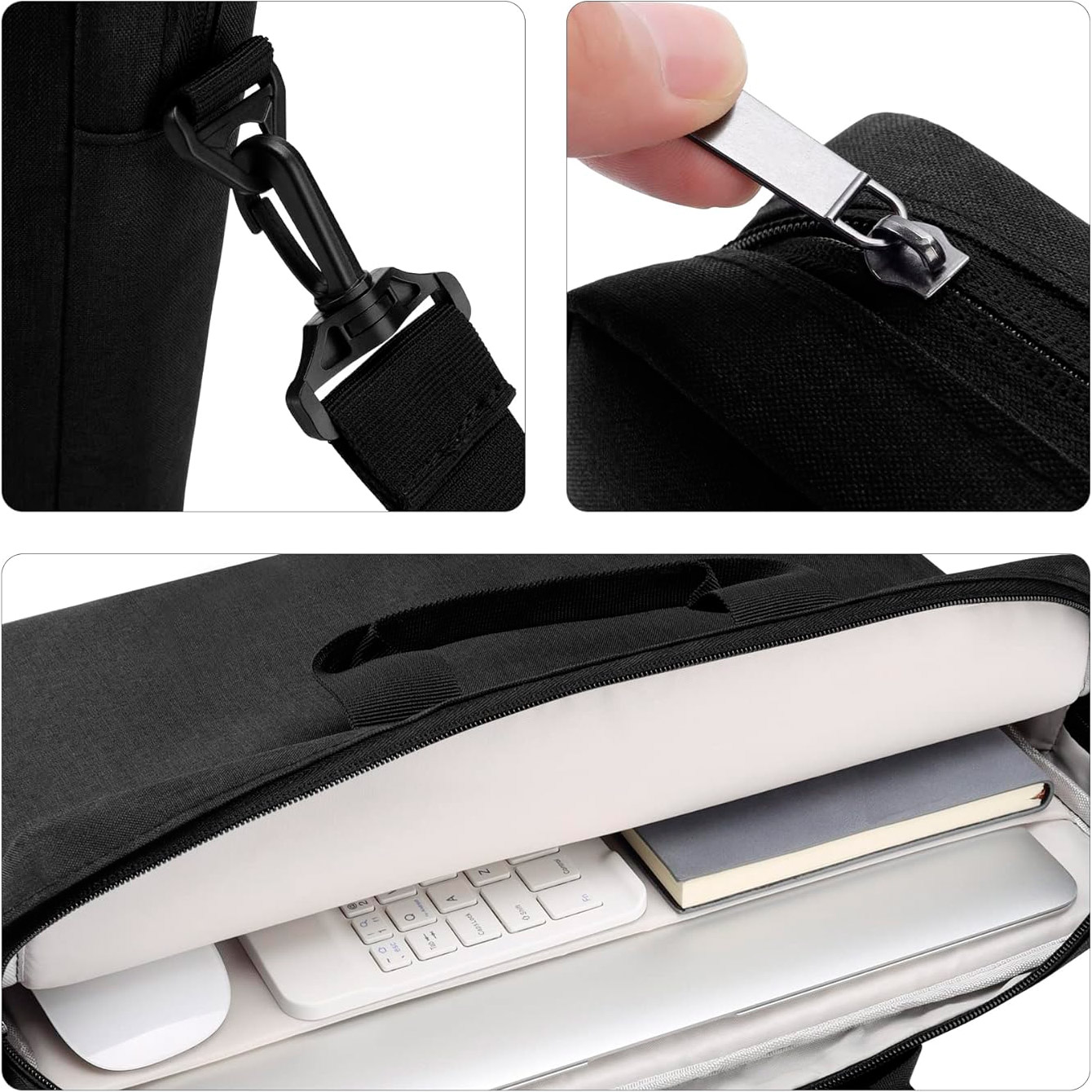 Сумка для ноутбука BUBM Laptop Case M 14" Black (14 BLACK)