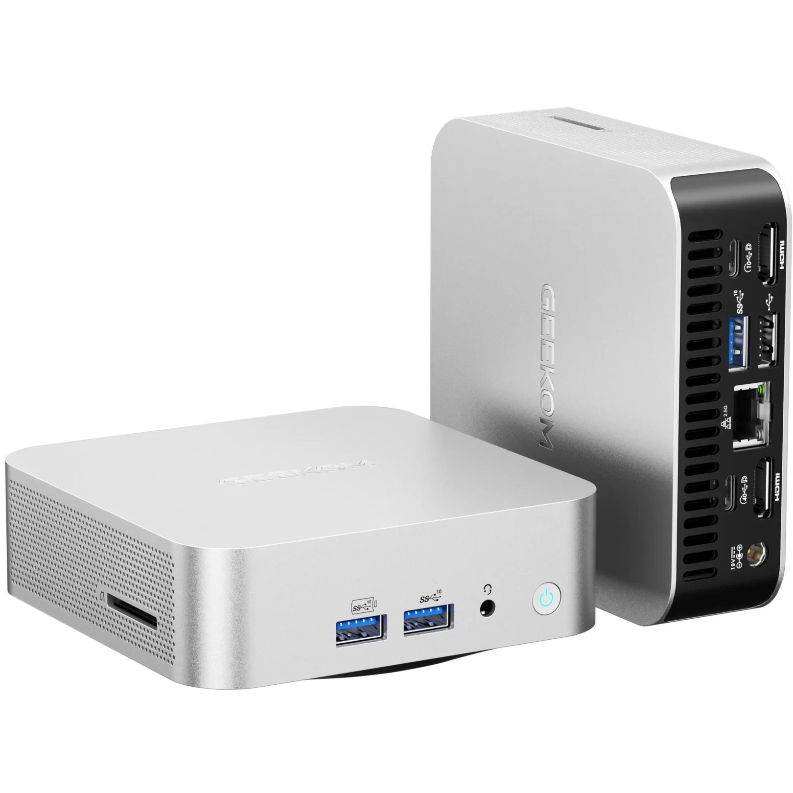 Неттоп GEEKOM A8 (R7 8745HS 3.8GHz/32GB/SSD 1TB/WF6/BT/W11P) (GMA8R78745HS-321T-EU)