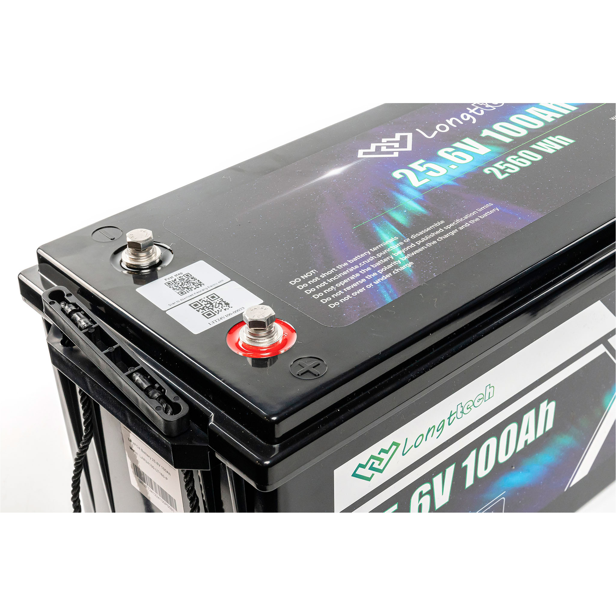 Акумуляторна батарея LONGTTECH LiFePO4 LAR24100-LT160-P (25.6В, 100Агод)