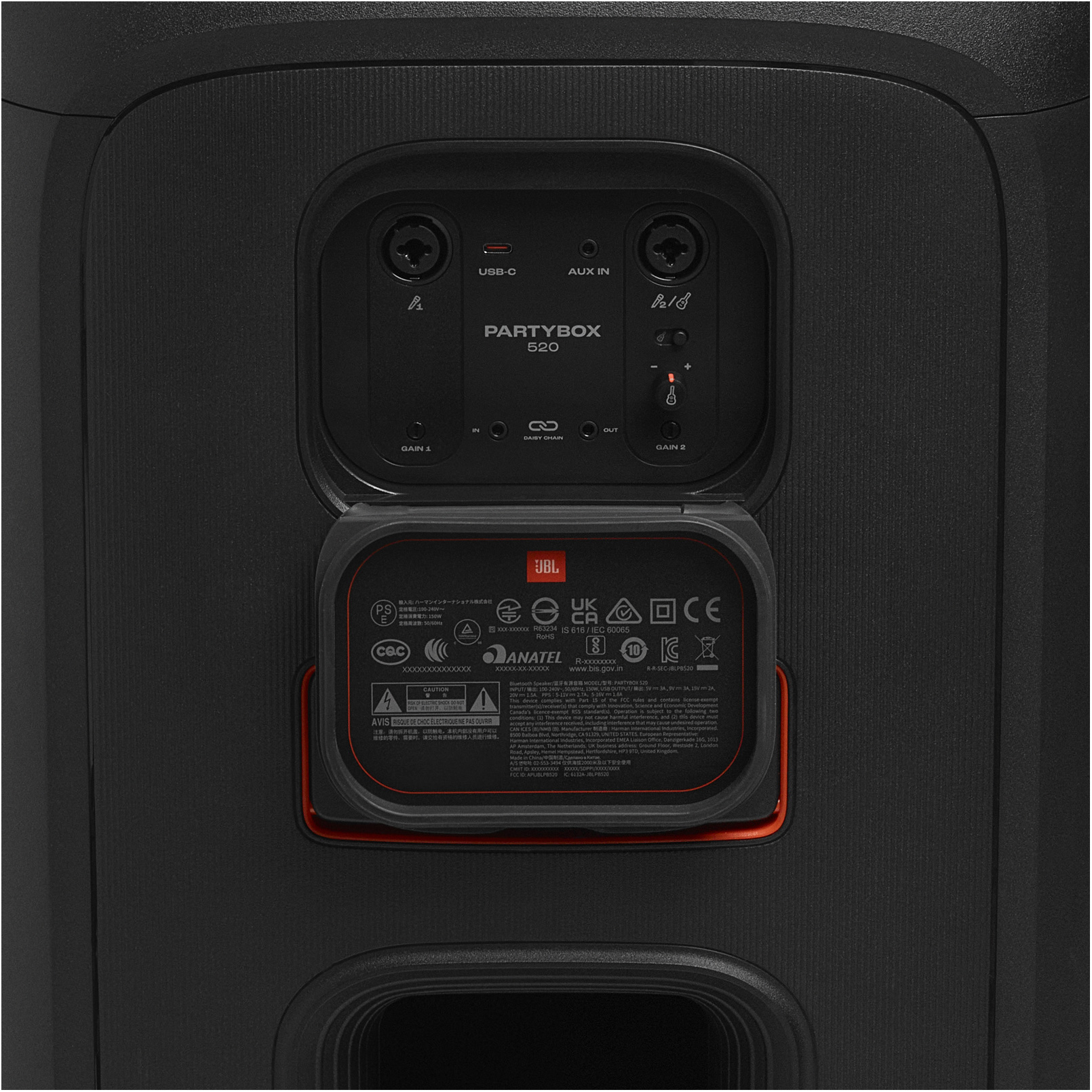 Акустическая система JBL PartyBox 520 (JBLPARTYBOX520EU)