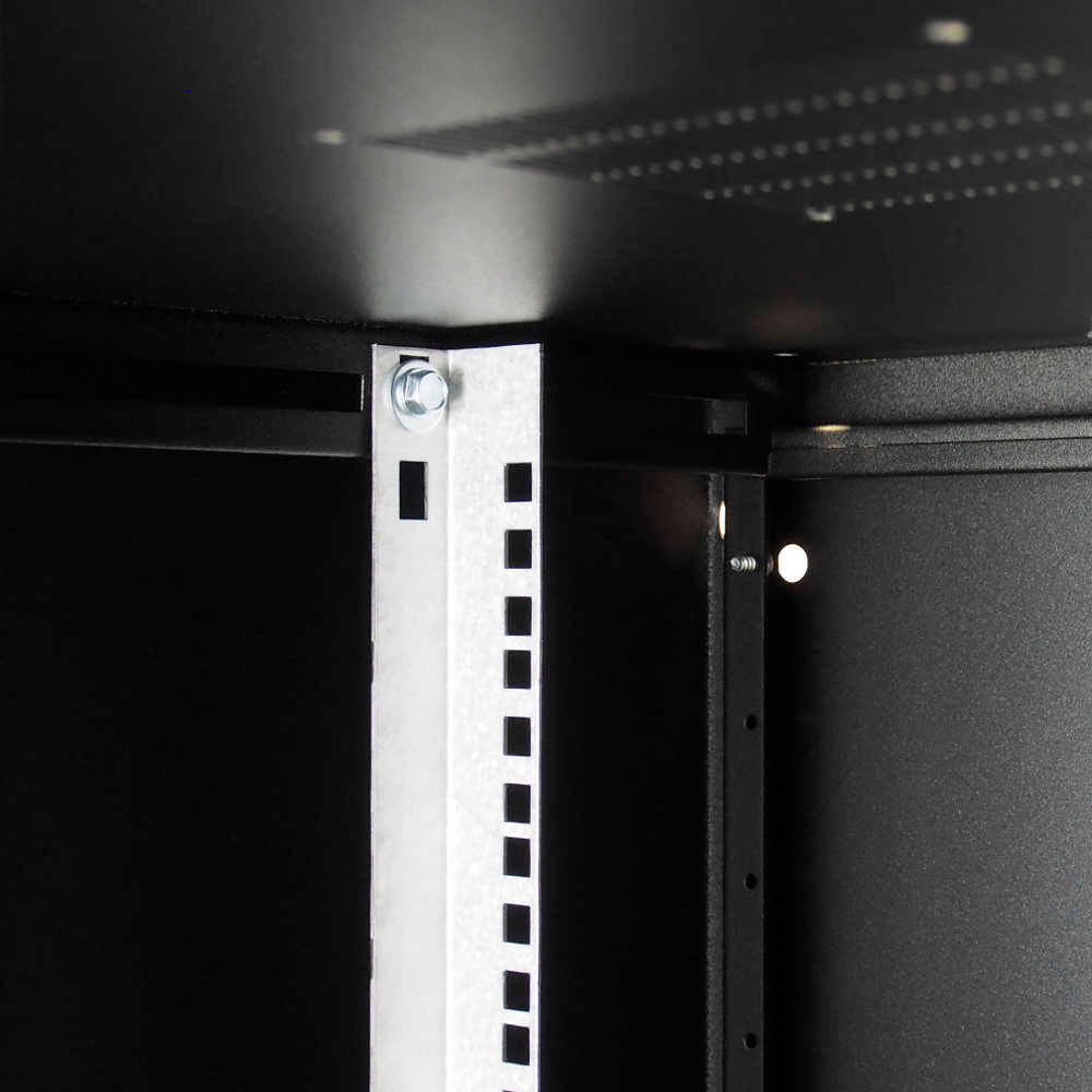 Підлогова шафа 19" ZPAS W-SJB6060-18S-161 (18U, 600x600мм, RAL9005)