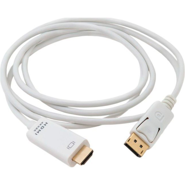 Кабель EXTRADIGITAL KBD1669 DisplayPort - HDMI 2м White