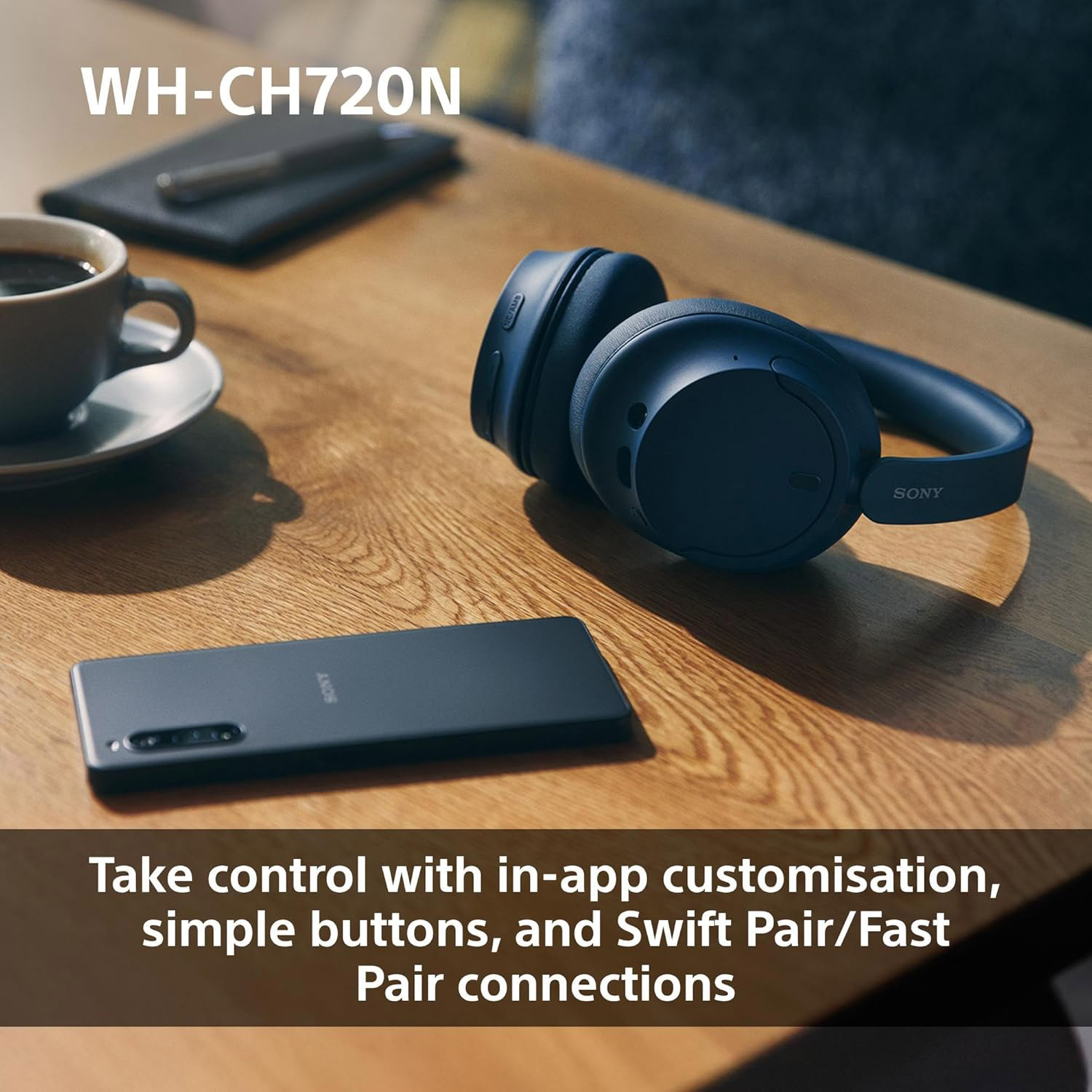 Навушники SONY WH-CH720N Pink (WHCH720NP.CE7)