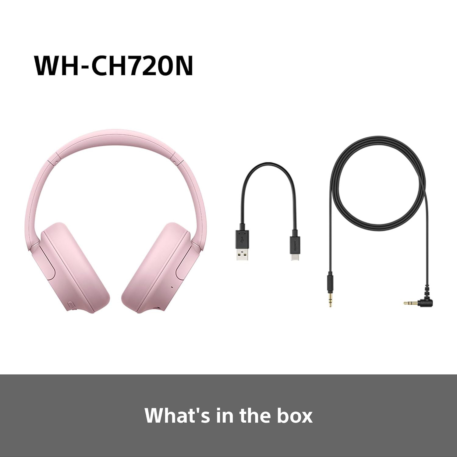 Навушники SONY WH-CH720N Pink (WHCH720NP.CE7)