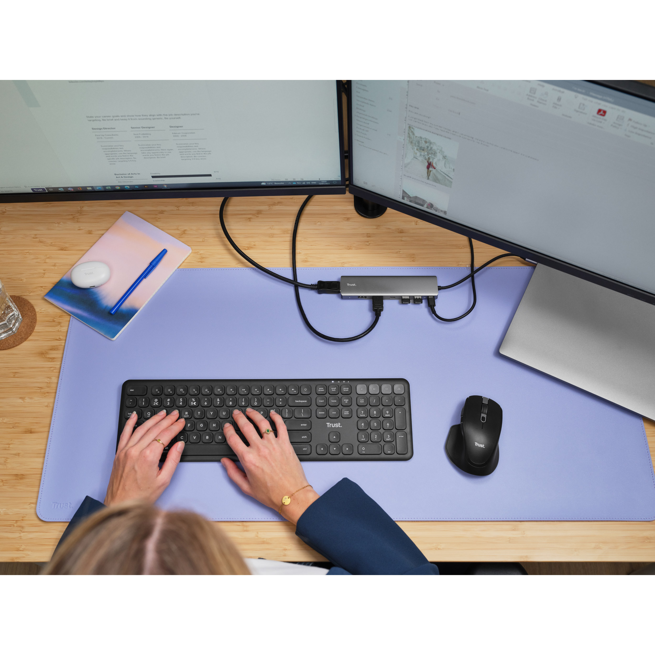 Порт-реплікатор TRUST Dalyx 7-in-1 USB-C Multi-port Adapter (25661)