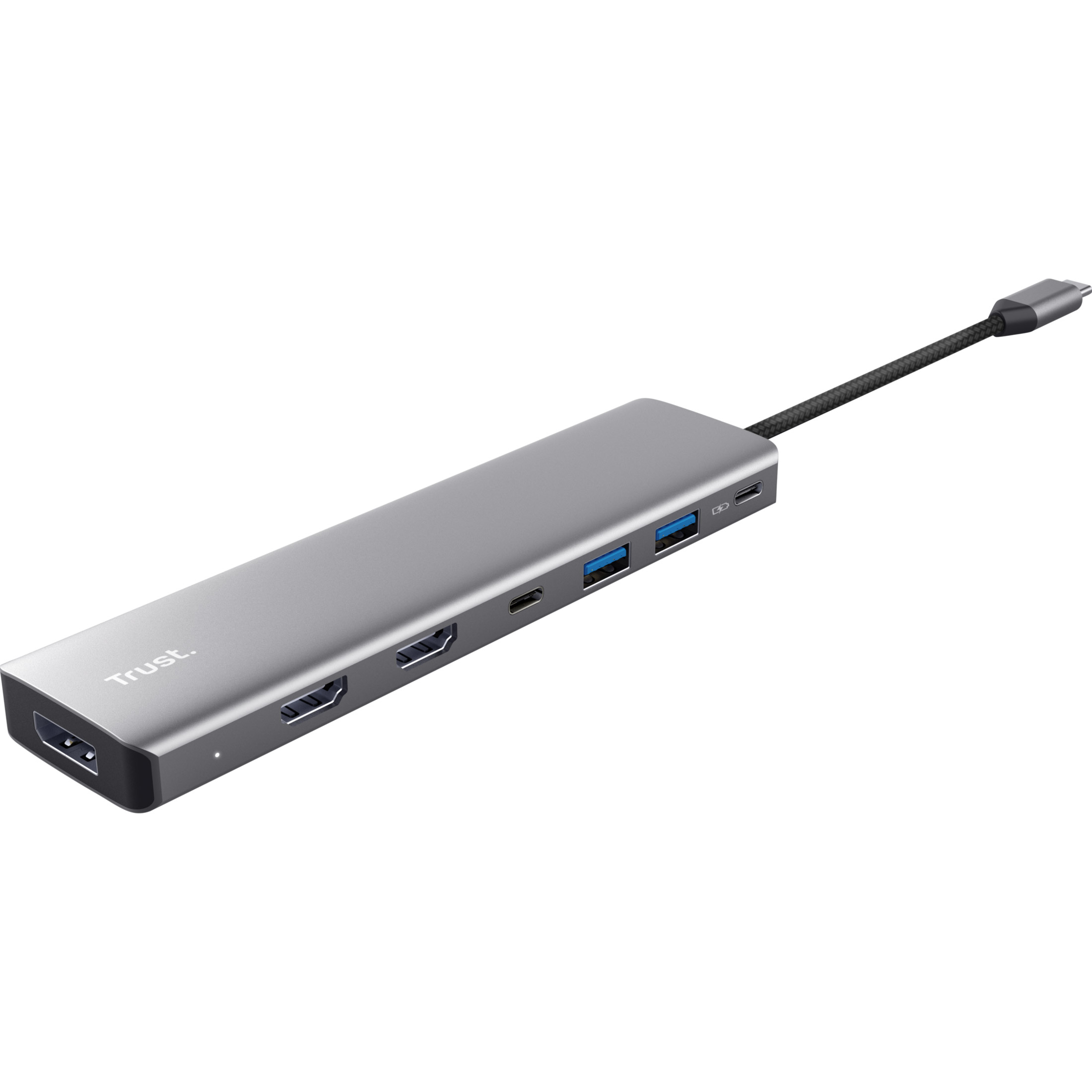 Порт-реплікатор TRUST Dalyx 7-in-1 USB-C Multi-port Adapter (25661)