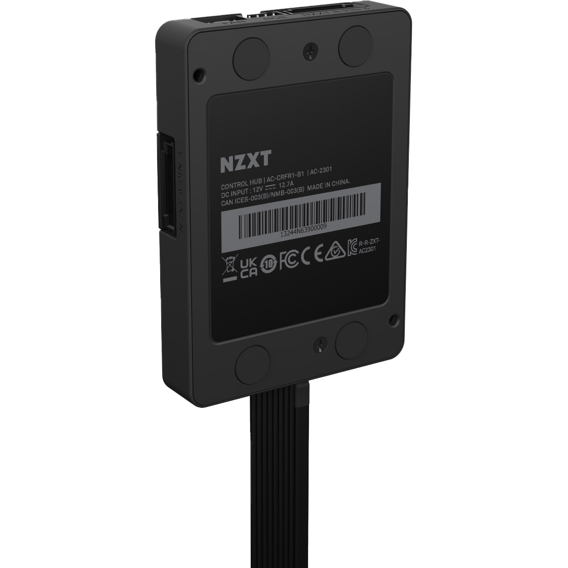 Контроллер подсветки и скорости вентиляторов NZXT Control Hub Digital RGB Lighting & Fan Speed Controller (AC-CRFR1-B1)