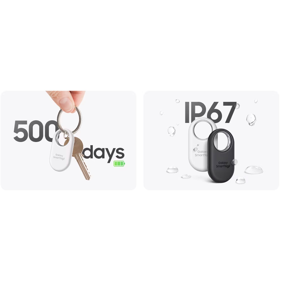 Поисковый брелок SAMSUNG Galaxy SmartTag 2 Black (EI-T5600BBEGEU)
