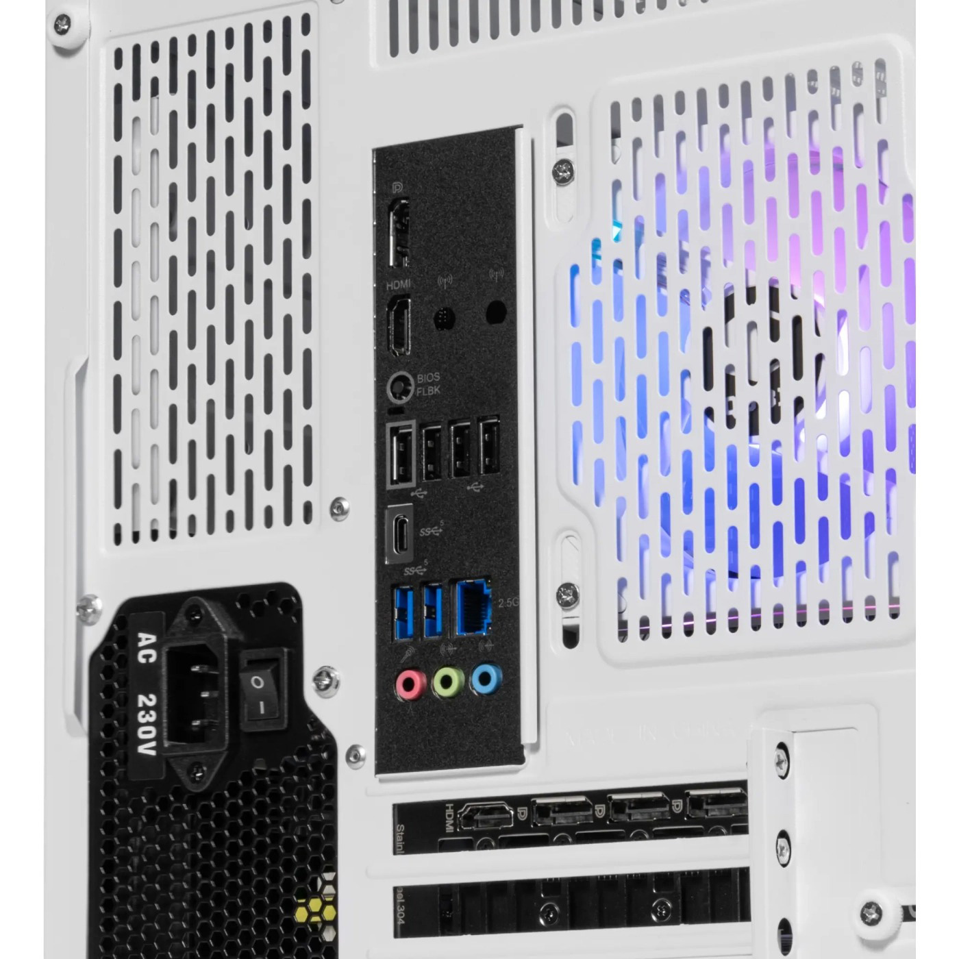 Корпус QUBE Crystal ARGB White (CRYSTAL_GWNU3)