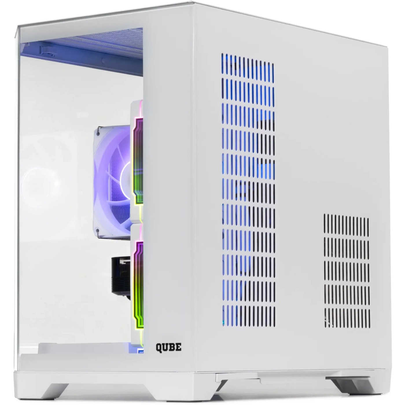Корпус QUBE Crystal ARGB White (CRYSTAL_GWNU3)