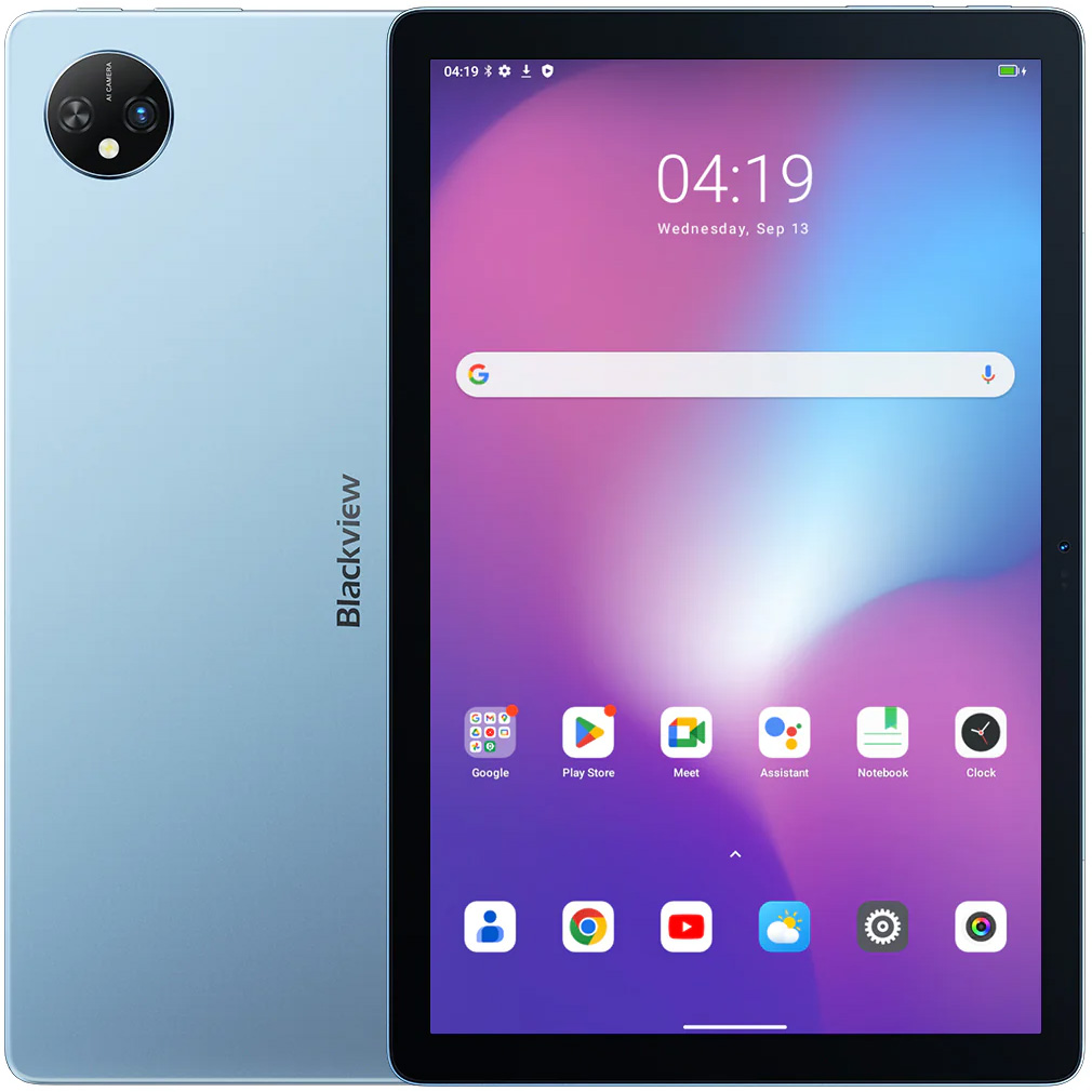 Планшет BLACKVIEW Tab 10 Wi-Fi 8/256GB Island Blue (6931548314394)