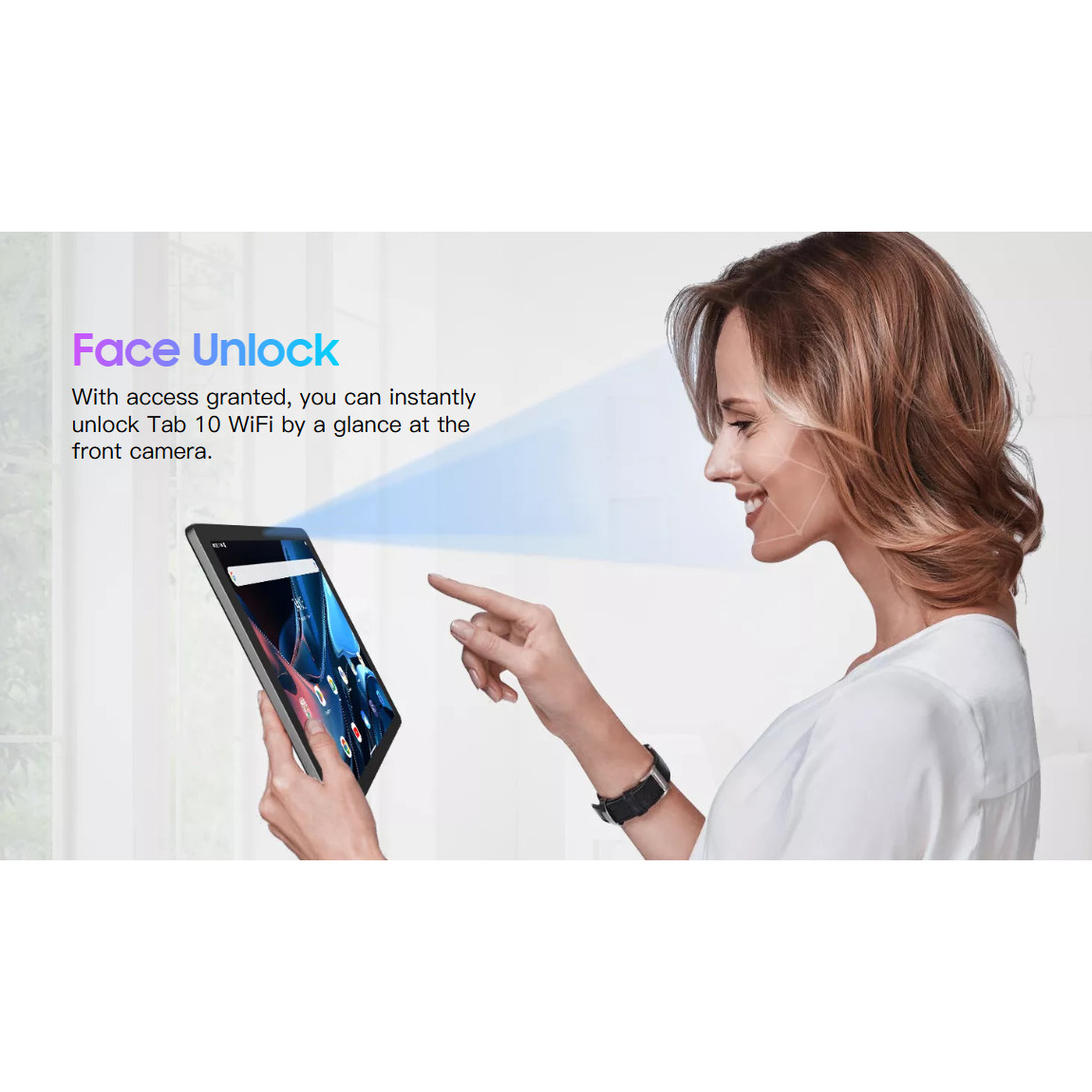 Планшет BLACKVIEW Tab 10 Wi-Fi 8/256GB Island Blue (6931548314394)