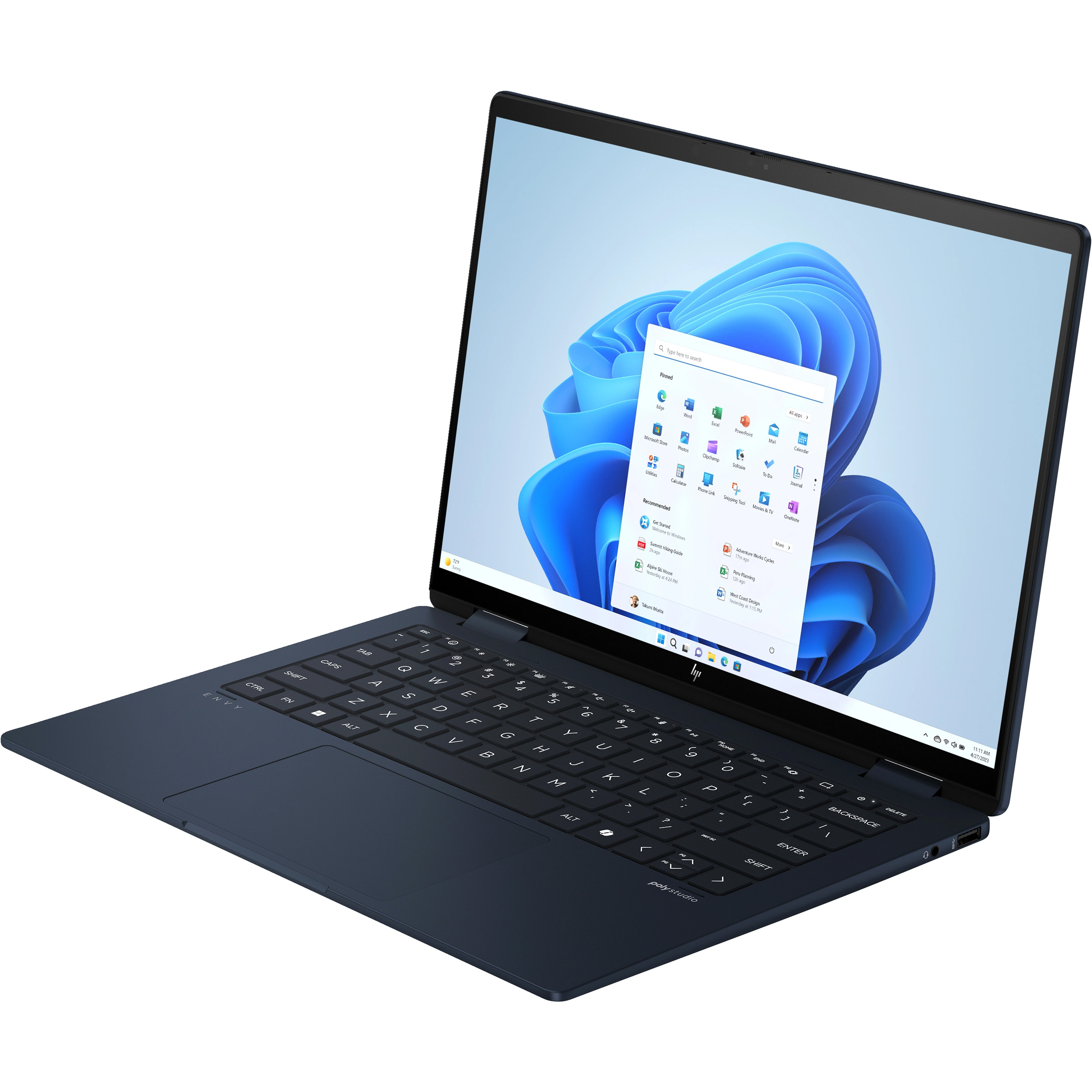 Ноутбук HP Envy x360 14-fc0006ua Atmospheric Blue (B9PC1EA)