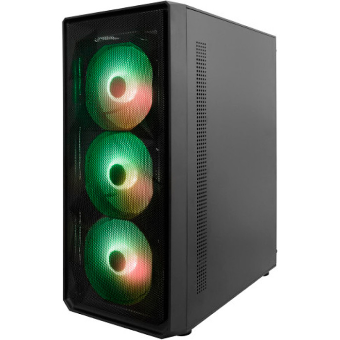 Корпус 1STPLAYER FD3-BK 4F7 Black