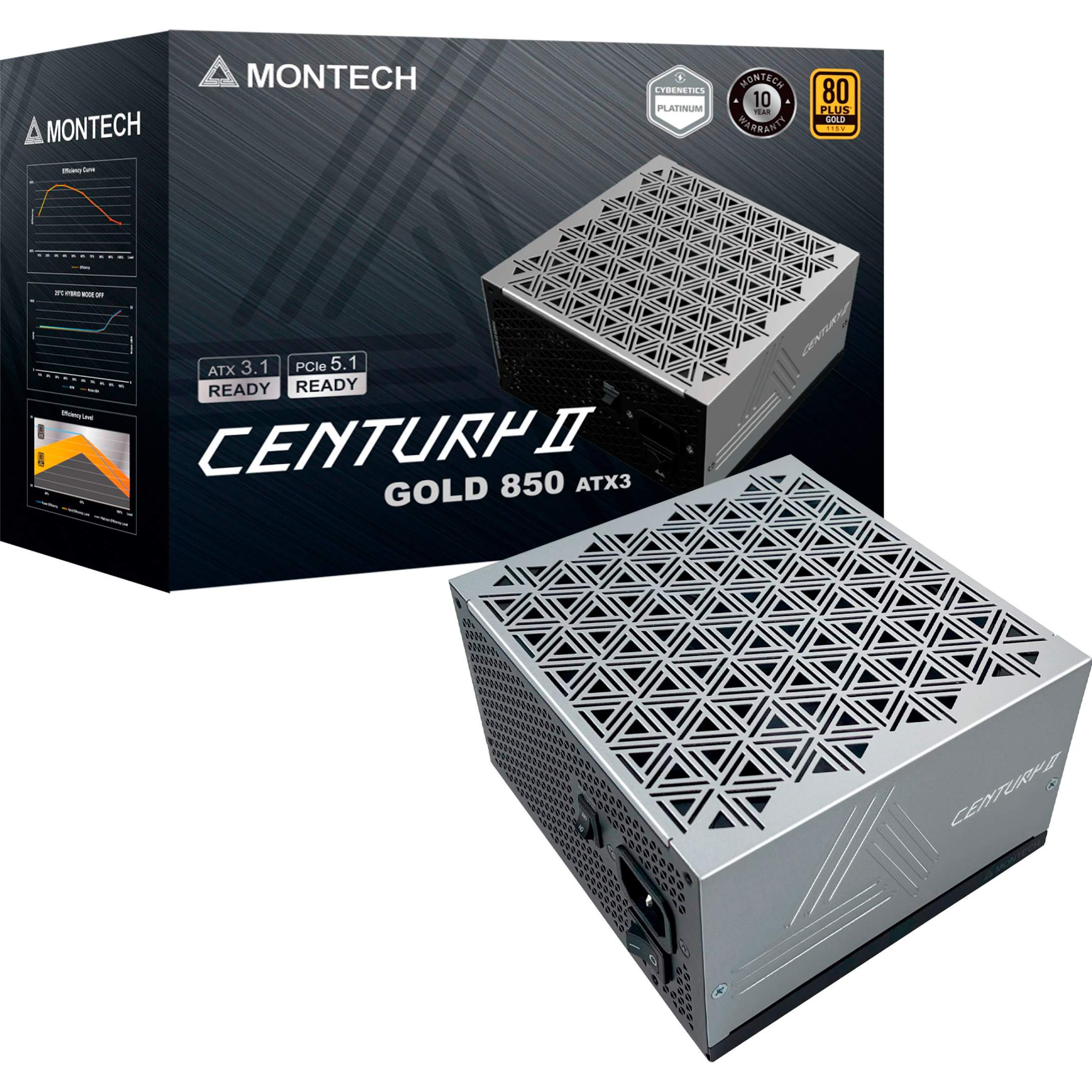 Блок питания 850W MONTECH Century II 850