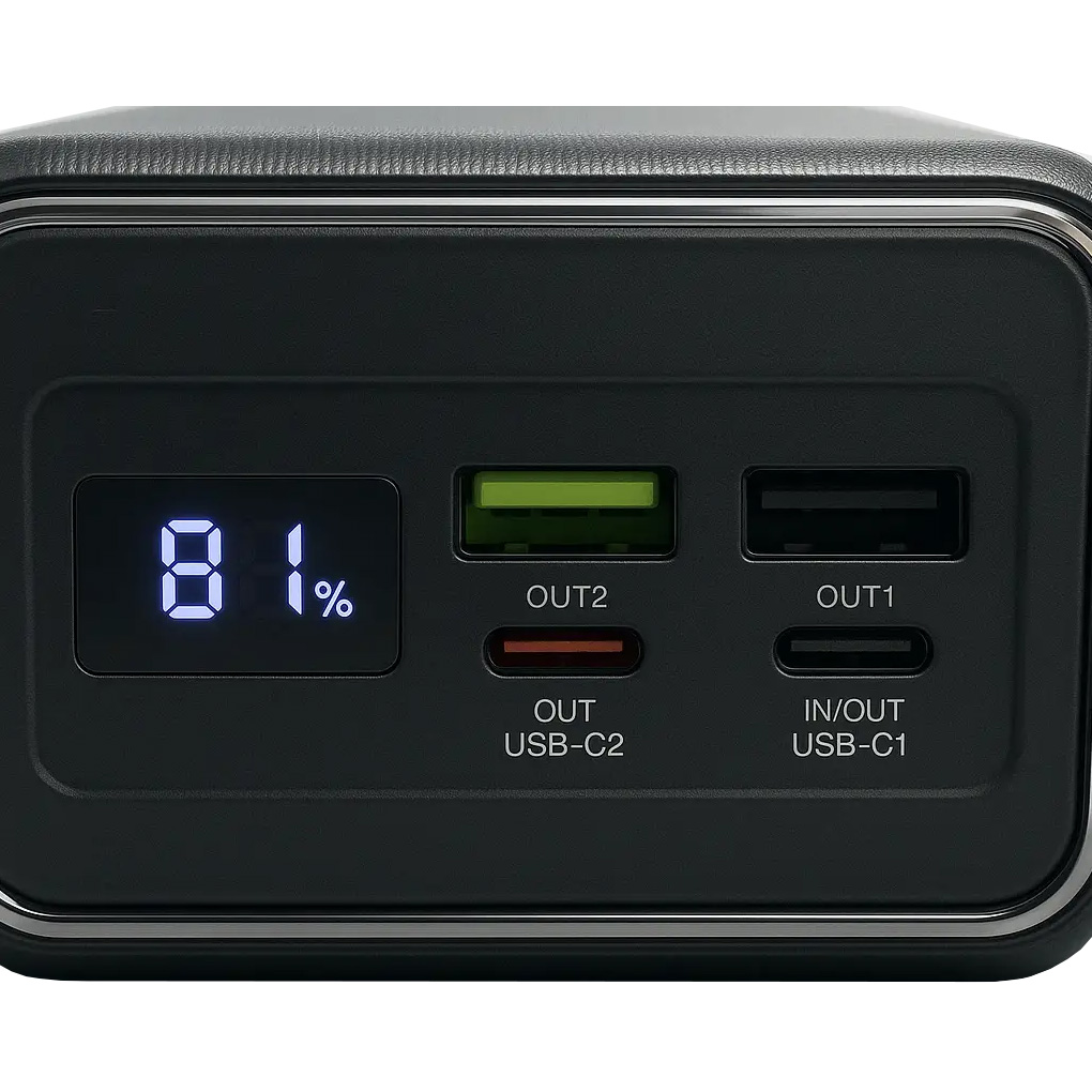 Повербанк GEAR SP05 22.5W 50000mAh Black