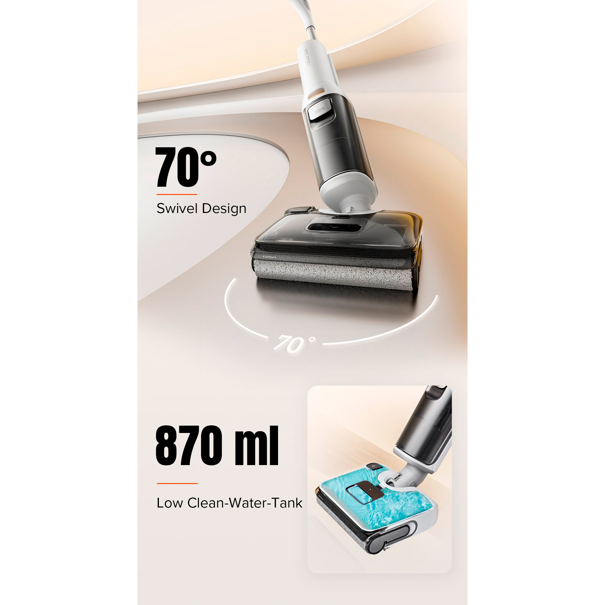 Миючий пилосос ROBOROCK F25 RT (WD5M7B022-00)