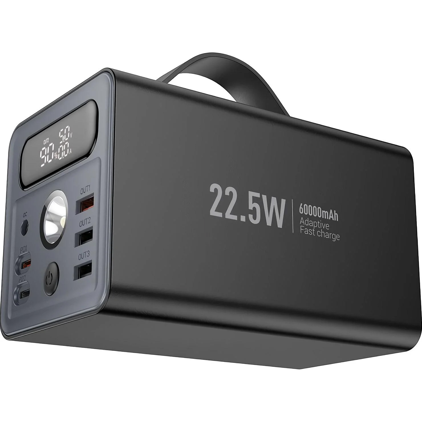 Повербанк HOCO J138 Distant 22.5W 60000mAh Black