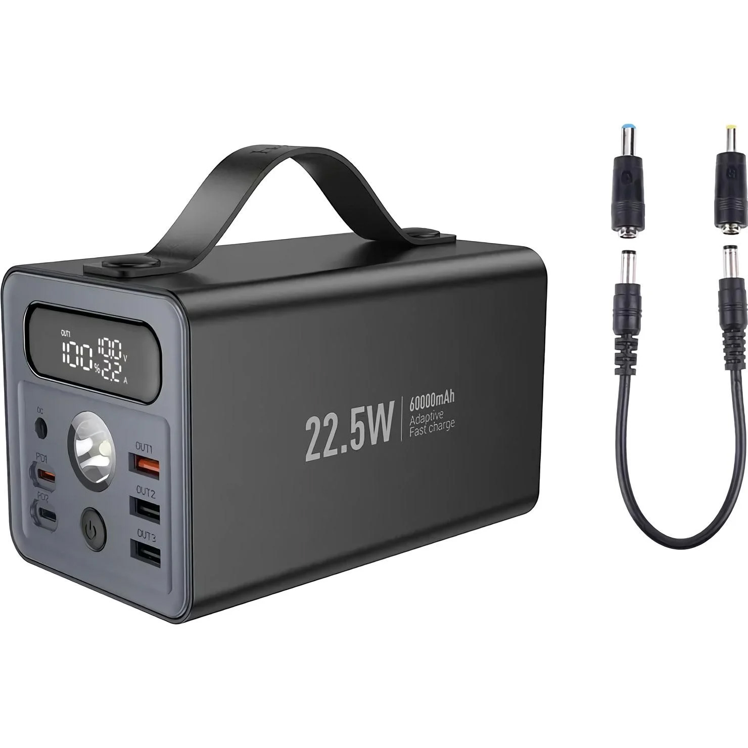 Повербанк HOCO J138 Distant 22.5W 60000mAh Black