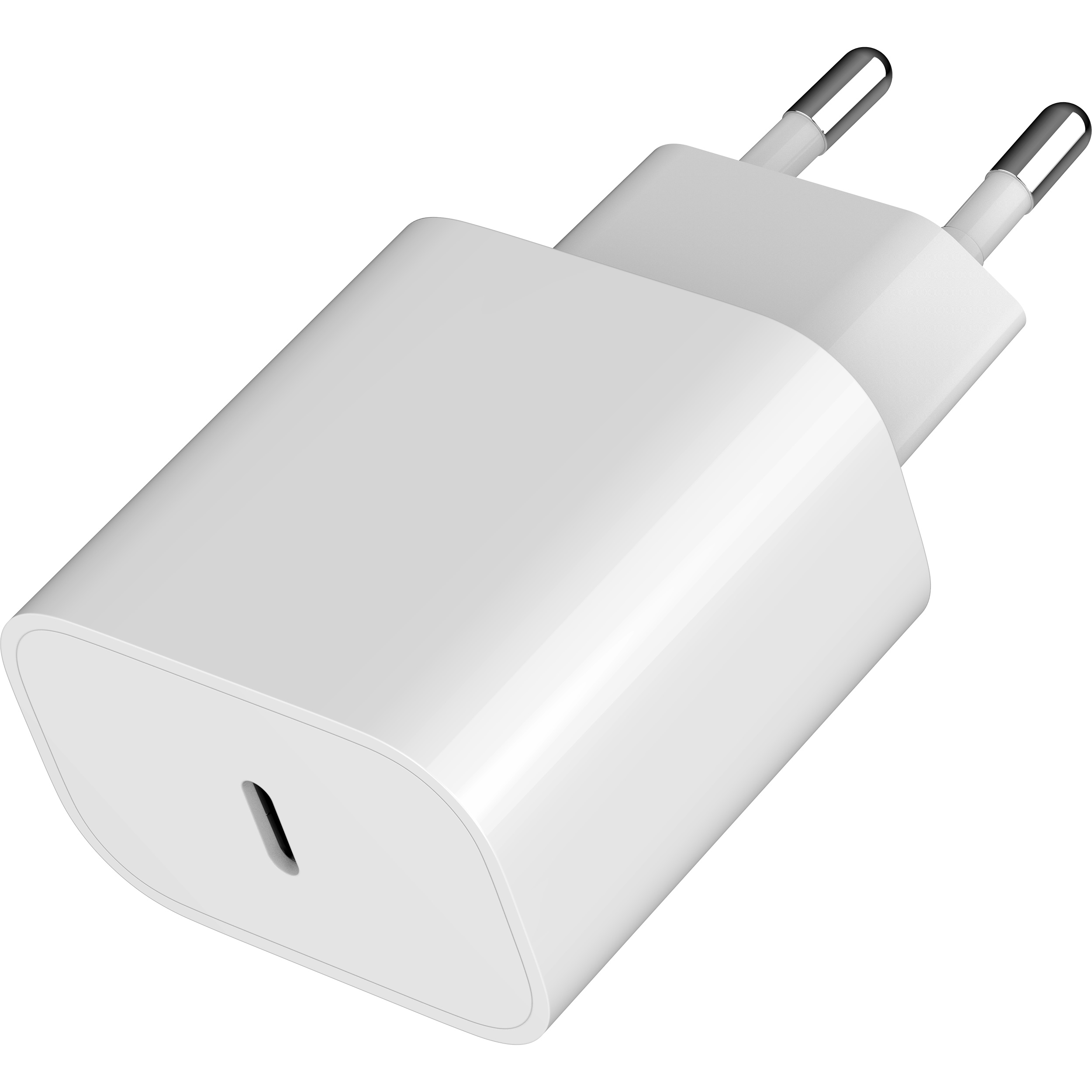 Зарядное устройство GEMBIRD 1xUSB-C, PD 20W White (TA-UC-PD20-01-W)