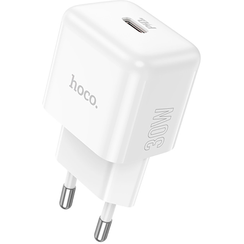 Зарядний пристрій HOCO N32 Glory 1xUSB-C, PD30W, QC3.0 White (6931474789914)