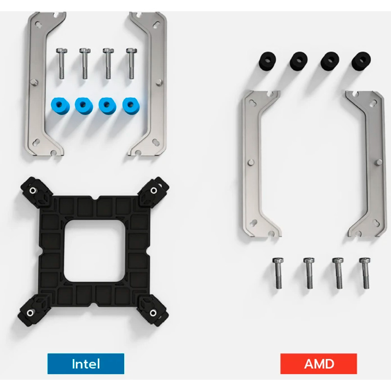 Кулер для процессора MONTECH NX400 ARGB White