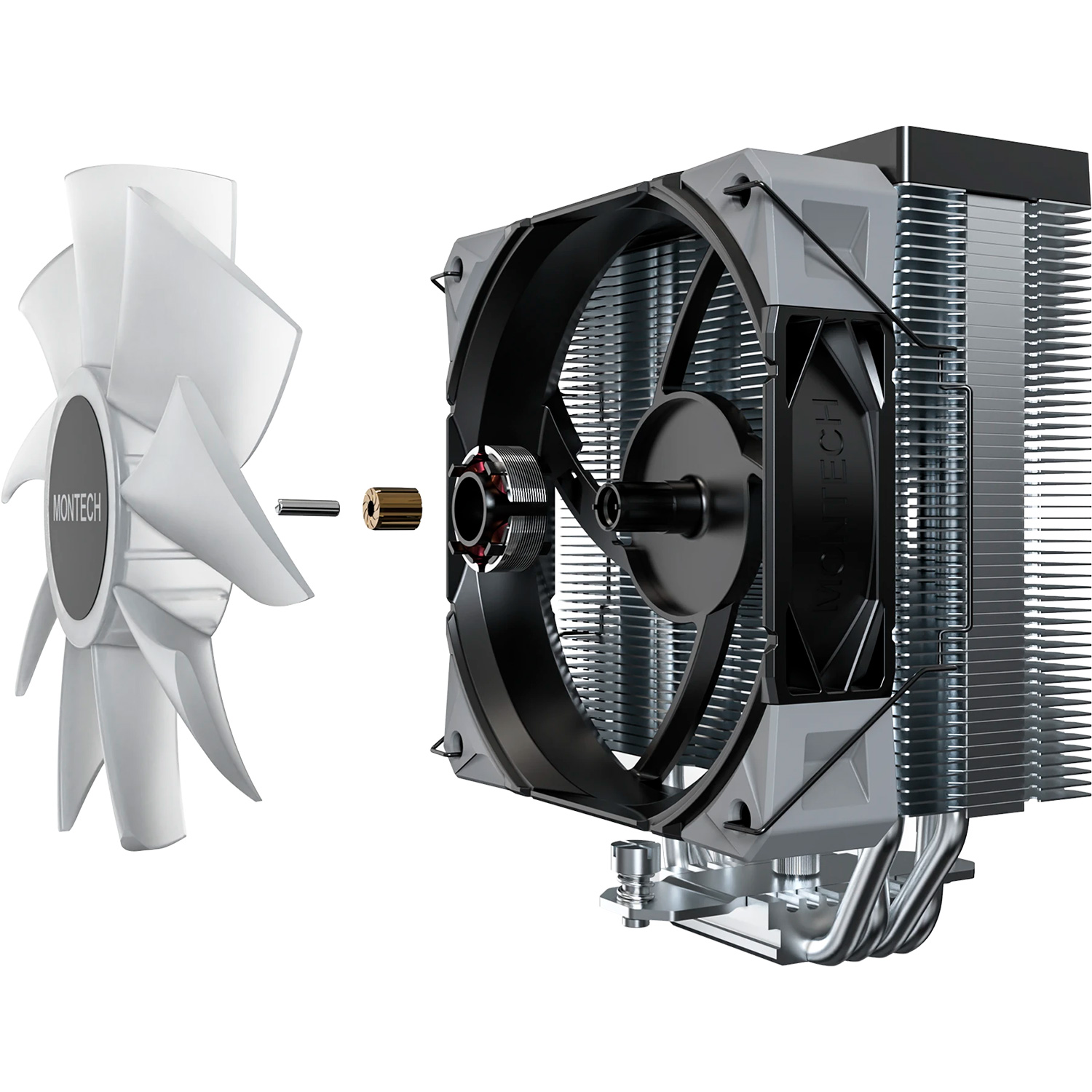 Кулер для процессора MONTECH NX400 Black