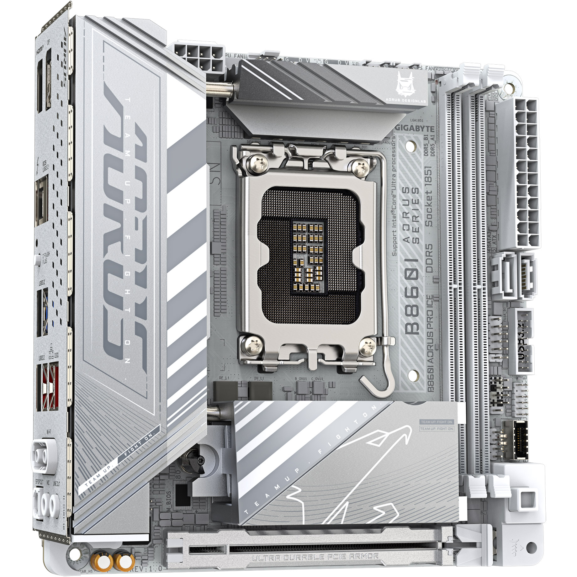 Материнская плата Gigabyte AORUS B860I Pro Ice